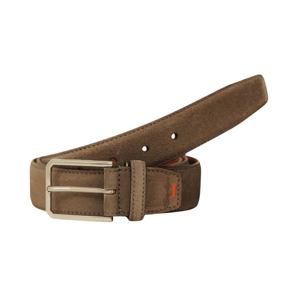 Santoni Beige Belt - Male - Belts - One Size - Accessories