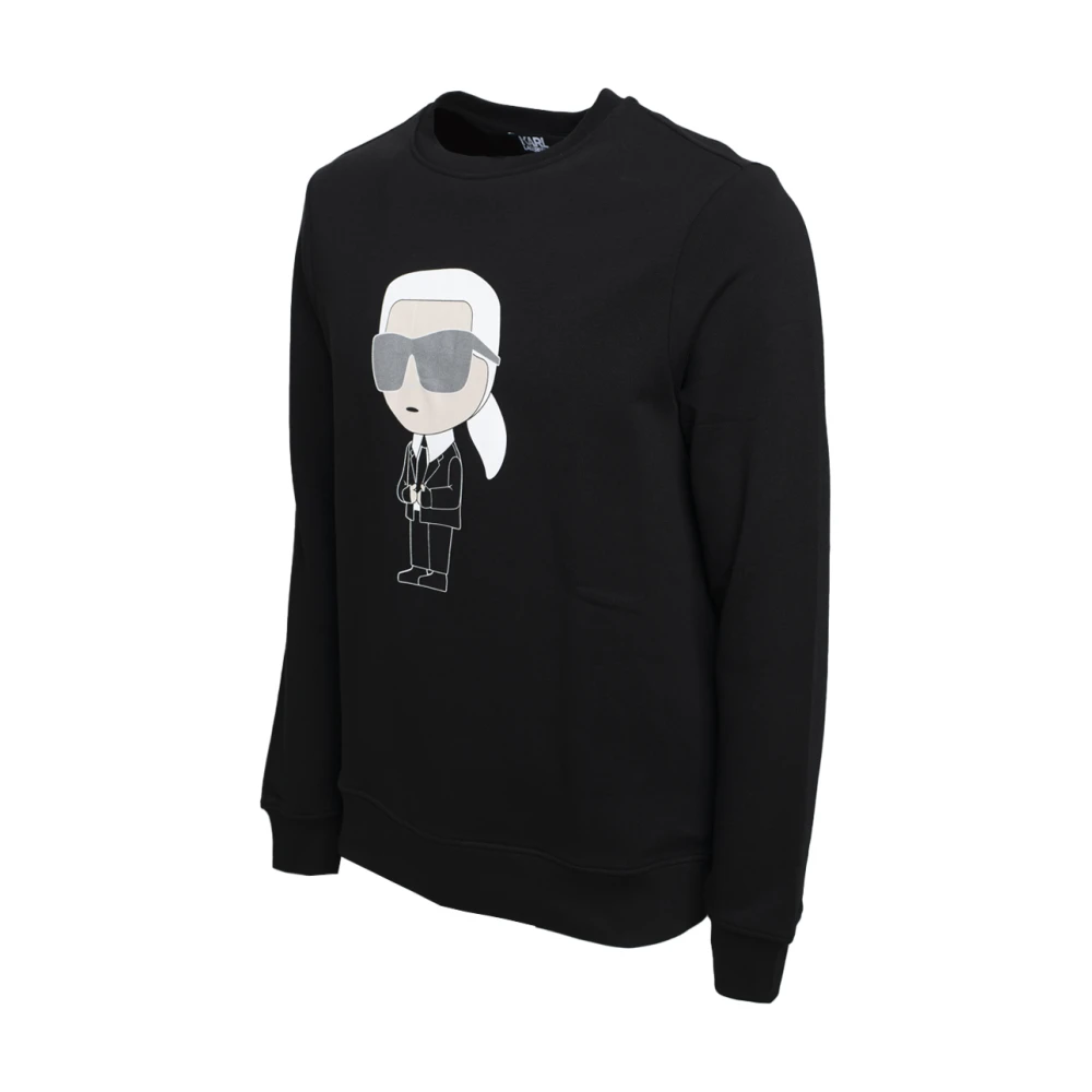 Karl Lagerfeld Tokidoki Crewneck Sweatshirt Black Heren