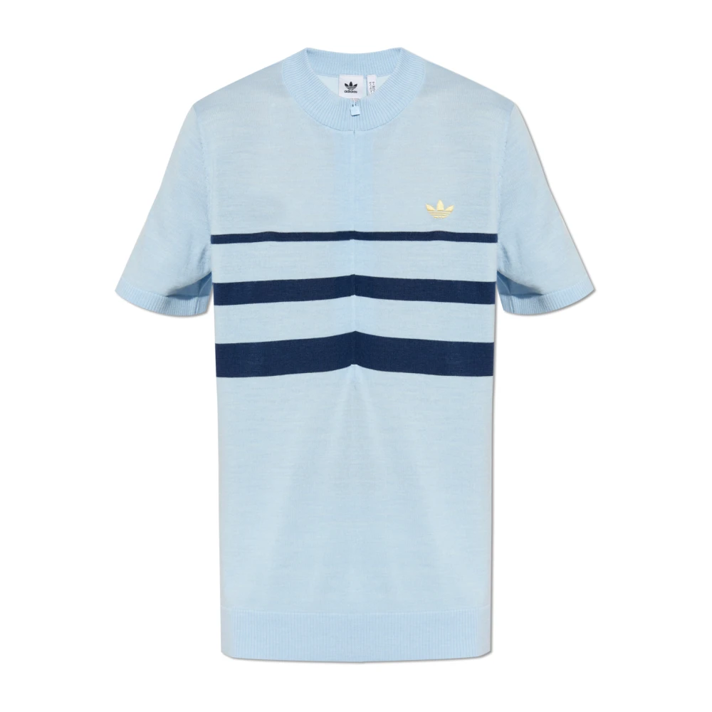 adidas Originals Wollen Top Blue Heren