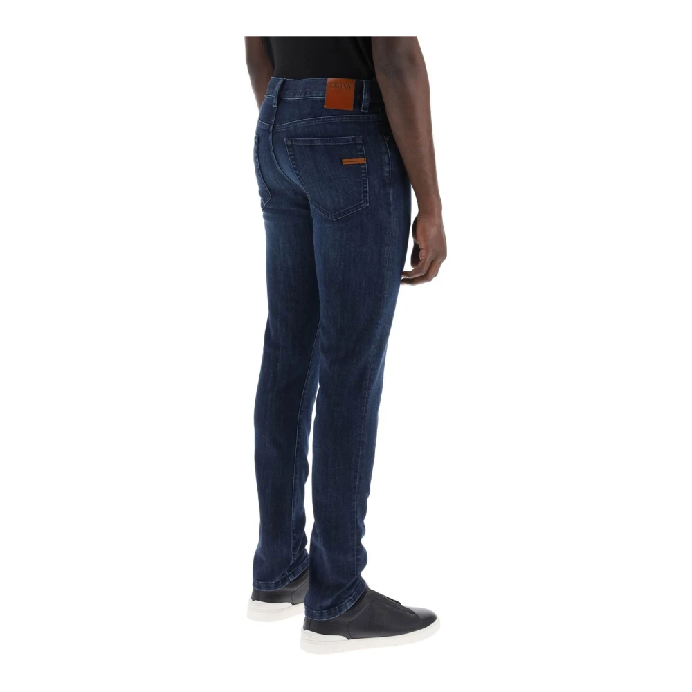 Ermenegildo Zegna Klassieke Denim Jeans voor Mannen Blue Heren