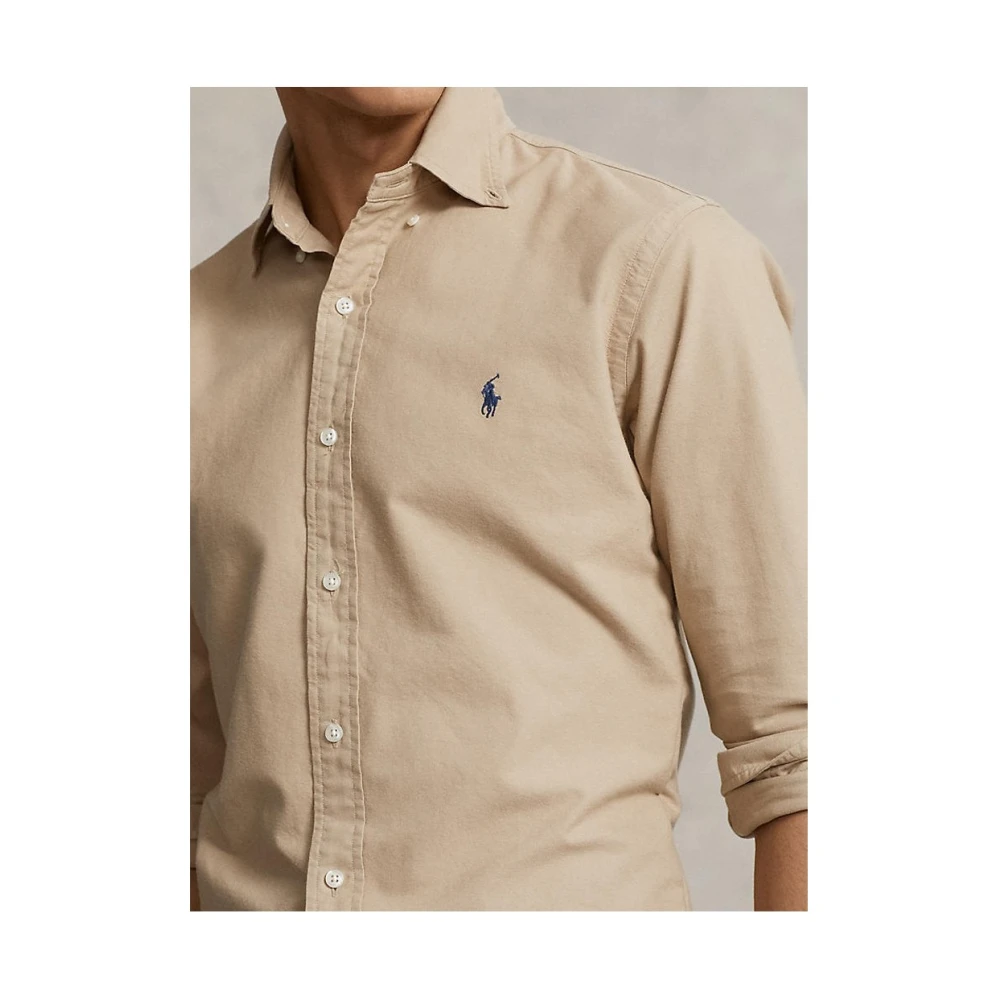Ralph Lauren Stijlvolle Shirt voor Mannen Beige Heren