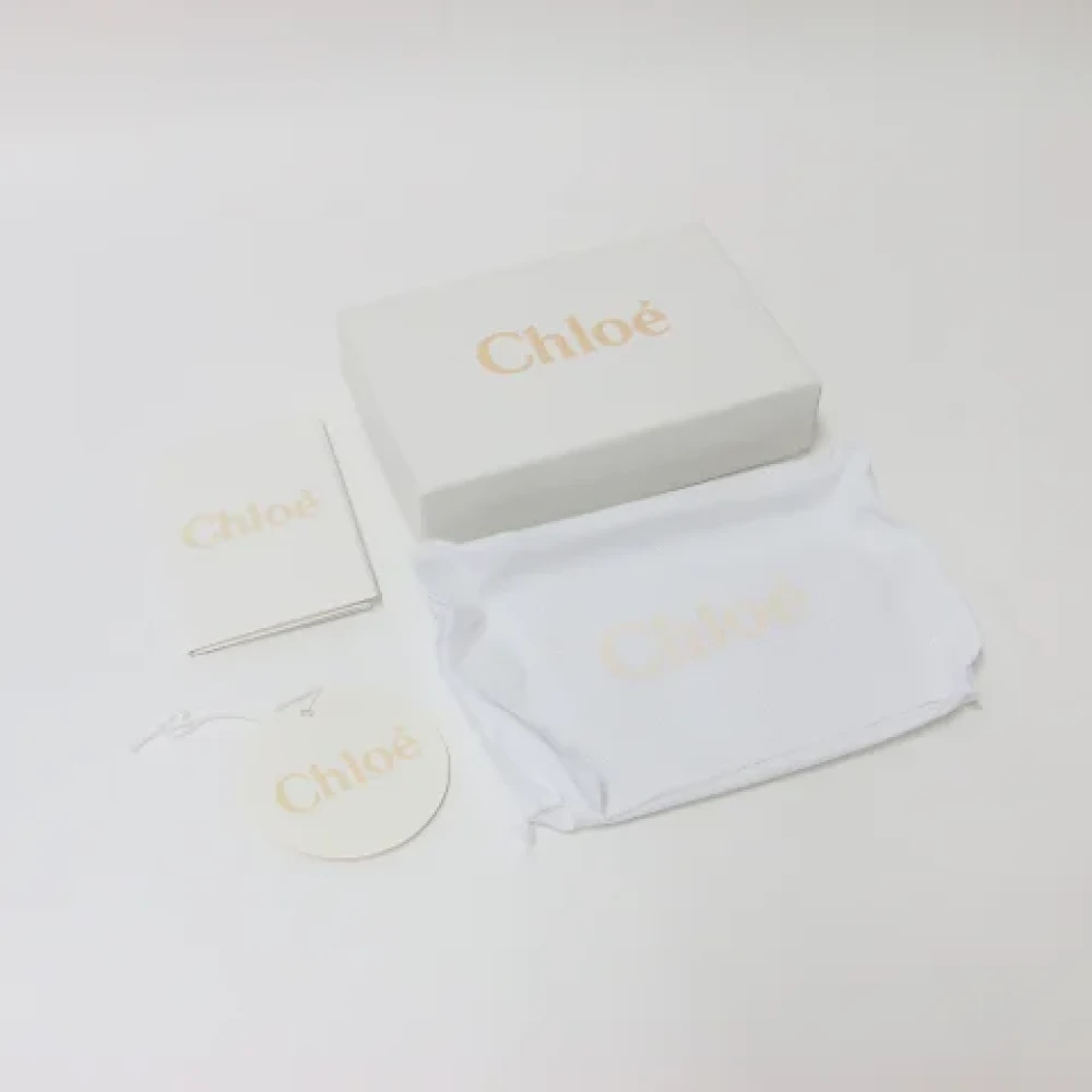 Chloé Pre-owned Plastic wallets Beige Dames
