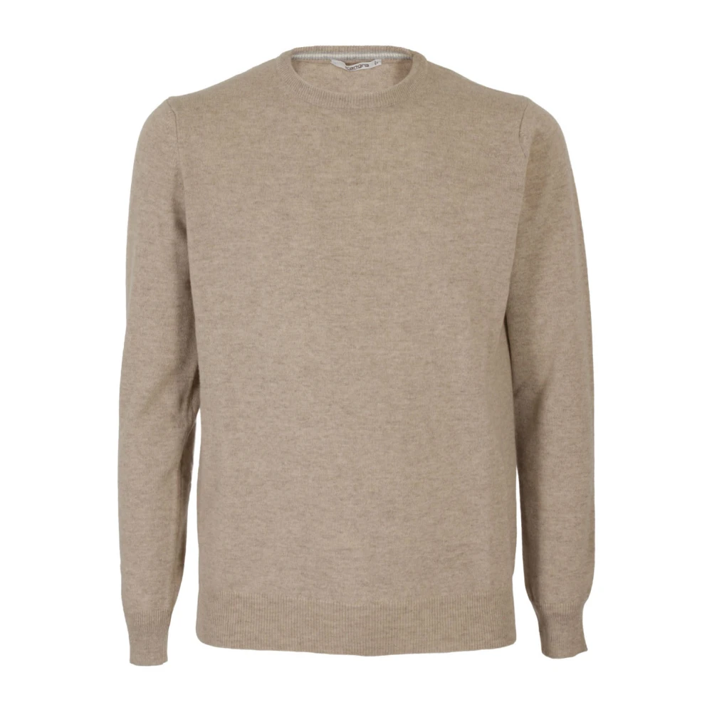 Kangra Luxe Cashmere Sweater Beige Heren