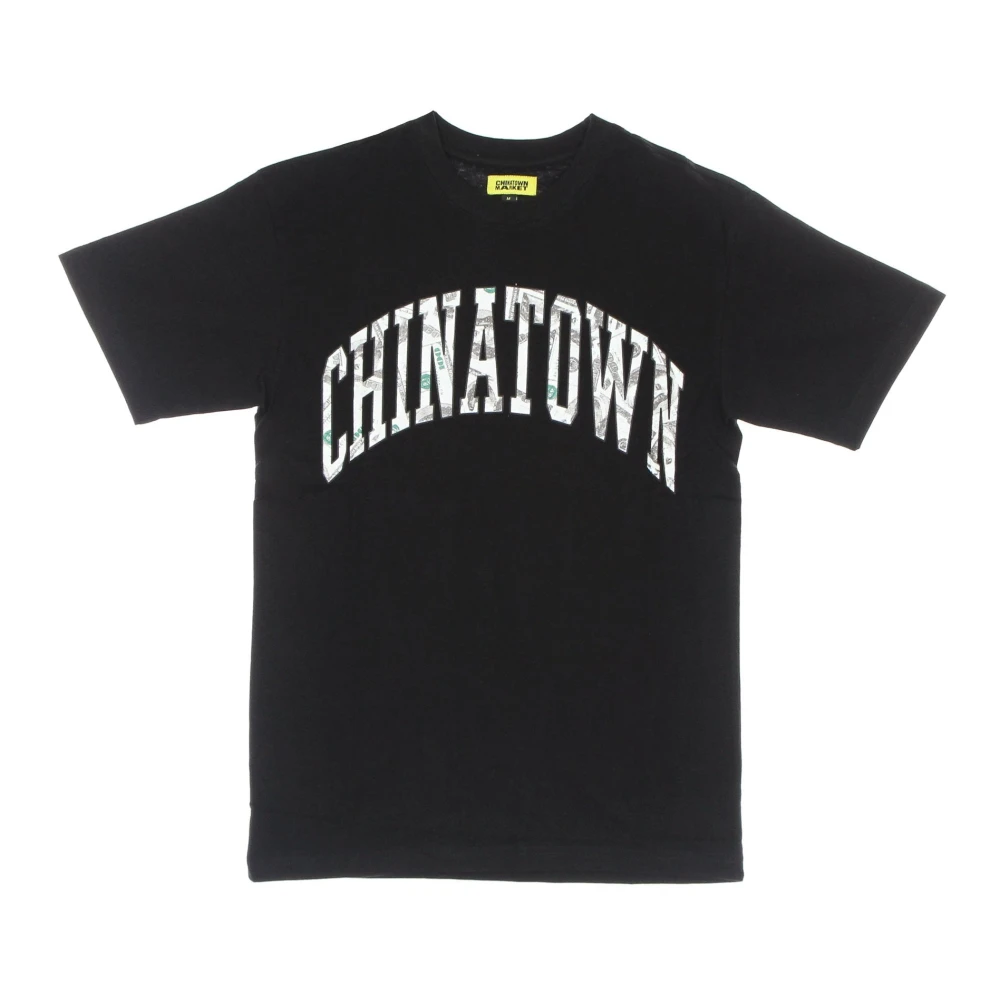 Market Zwarte Money Arc Tee Korte Mouw Black Heren