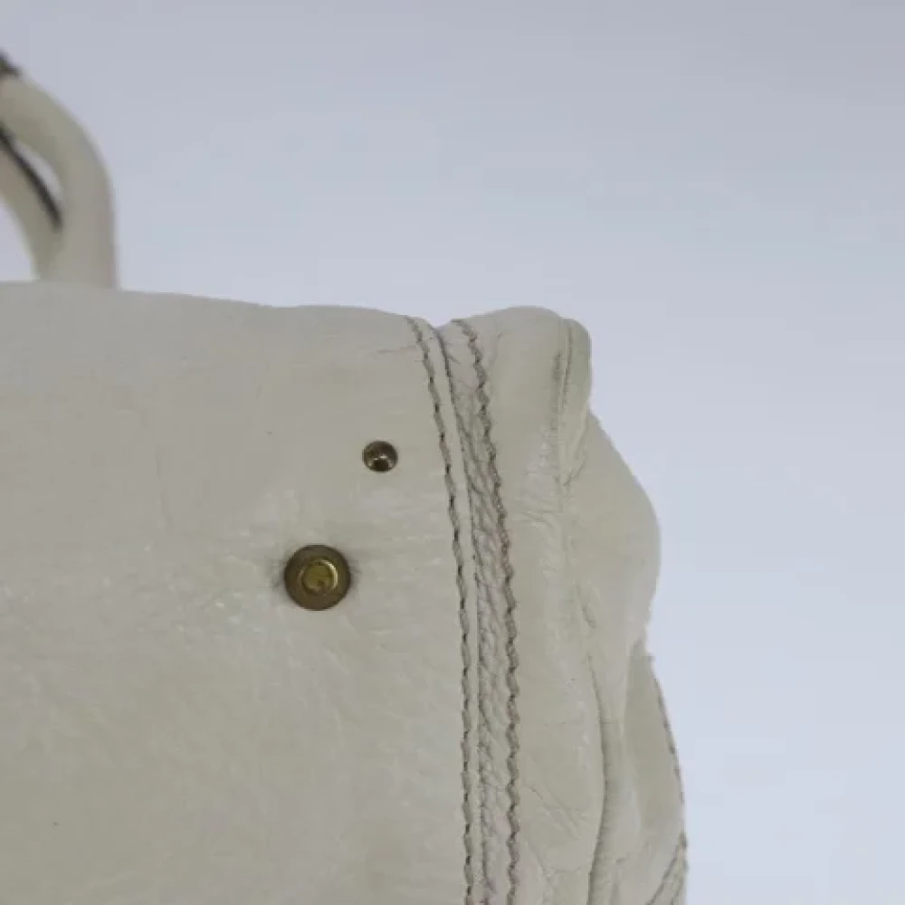 Chloé Pre-owned Leather handbags White Dames