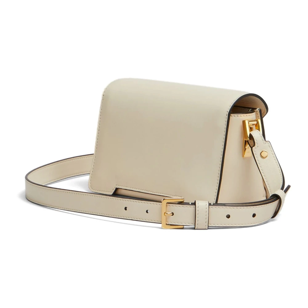 Marni Trunkaroo Schoudertas in Wit White Dames