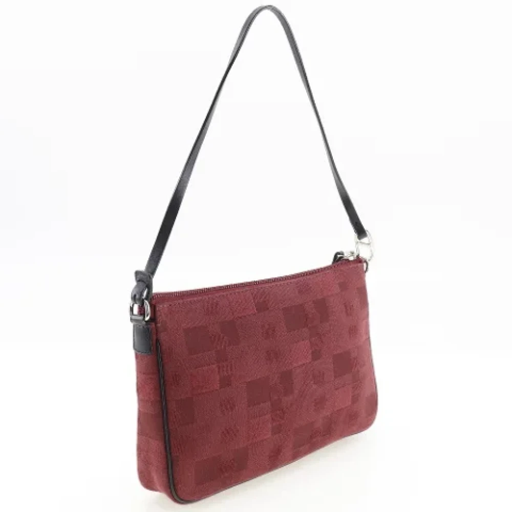 Bally Pre-owned Cotton shoulder-bags Red Dames