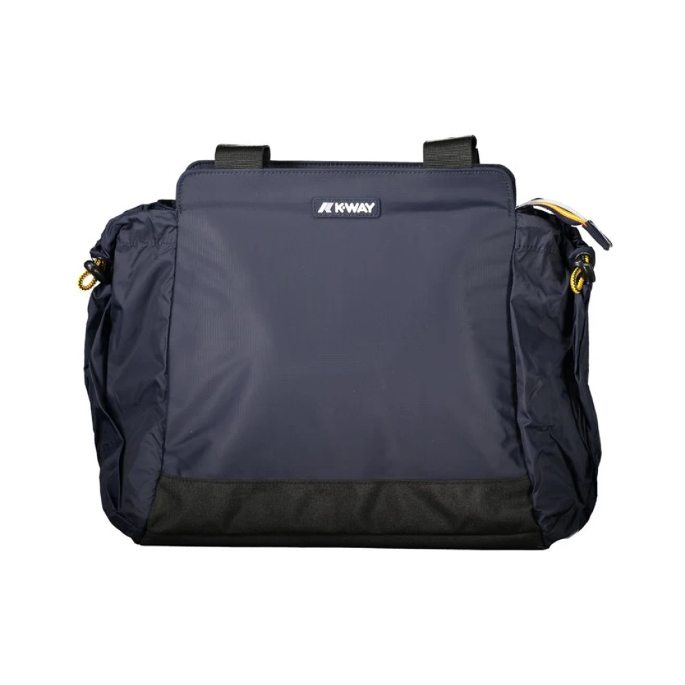 K-way Blauwe Polyamide Handtas | Stijlvol Model Blue Dames
