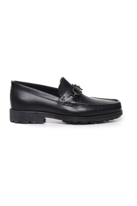 black-calfskin-moccasin-gancini-ornament