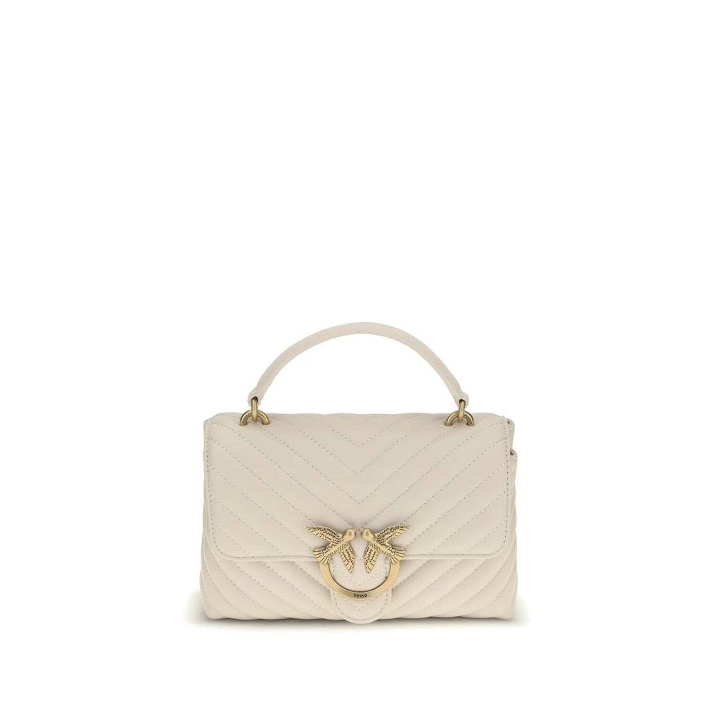 Pinko Women's Beige Love Lady Mini Handbag