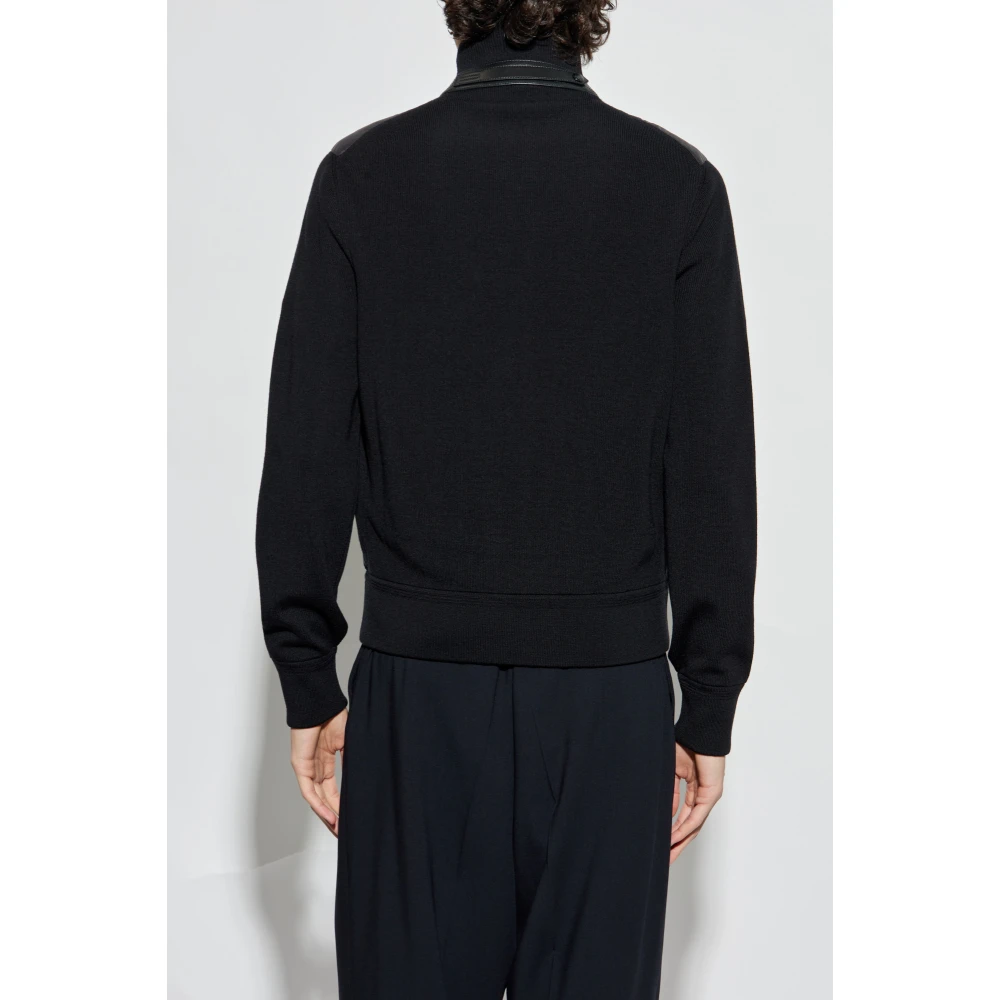 Tom Ford Vest met donsinsert Black Heren