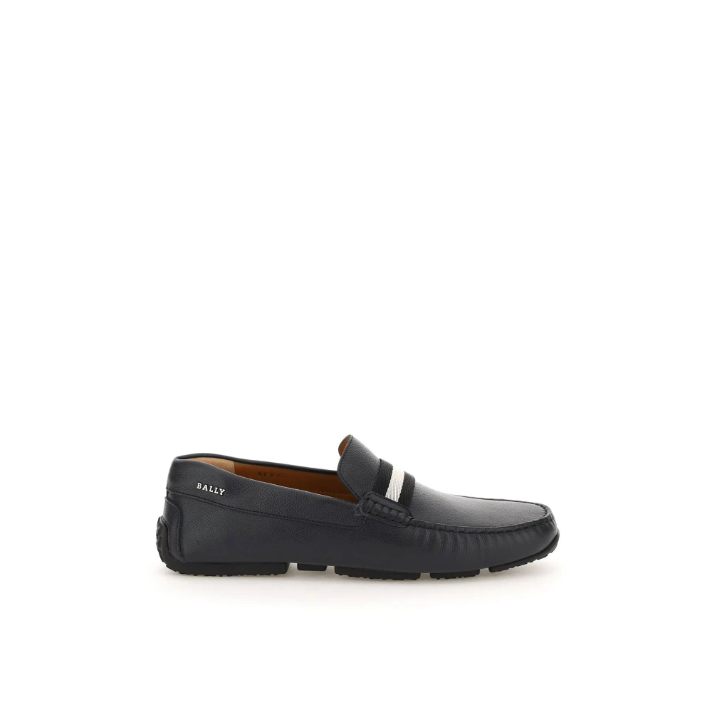 Bally Loafers Blue Heren