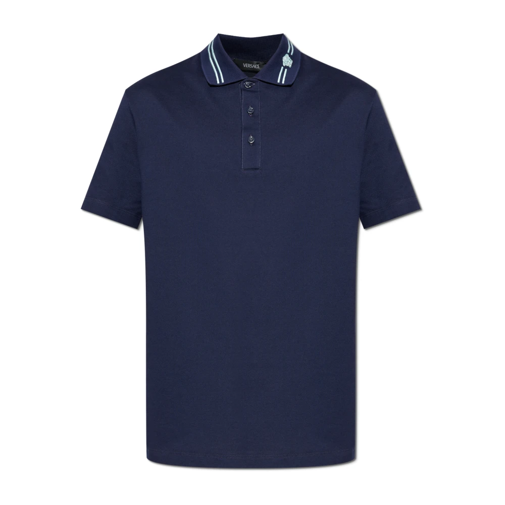 Versace Hombre Azul Camisetas, Talla: 3XL