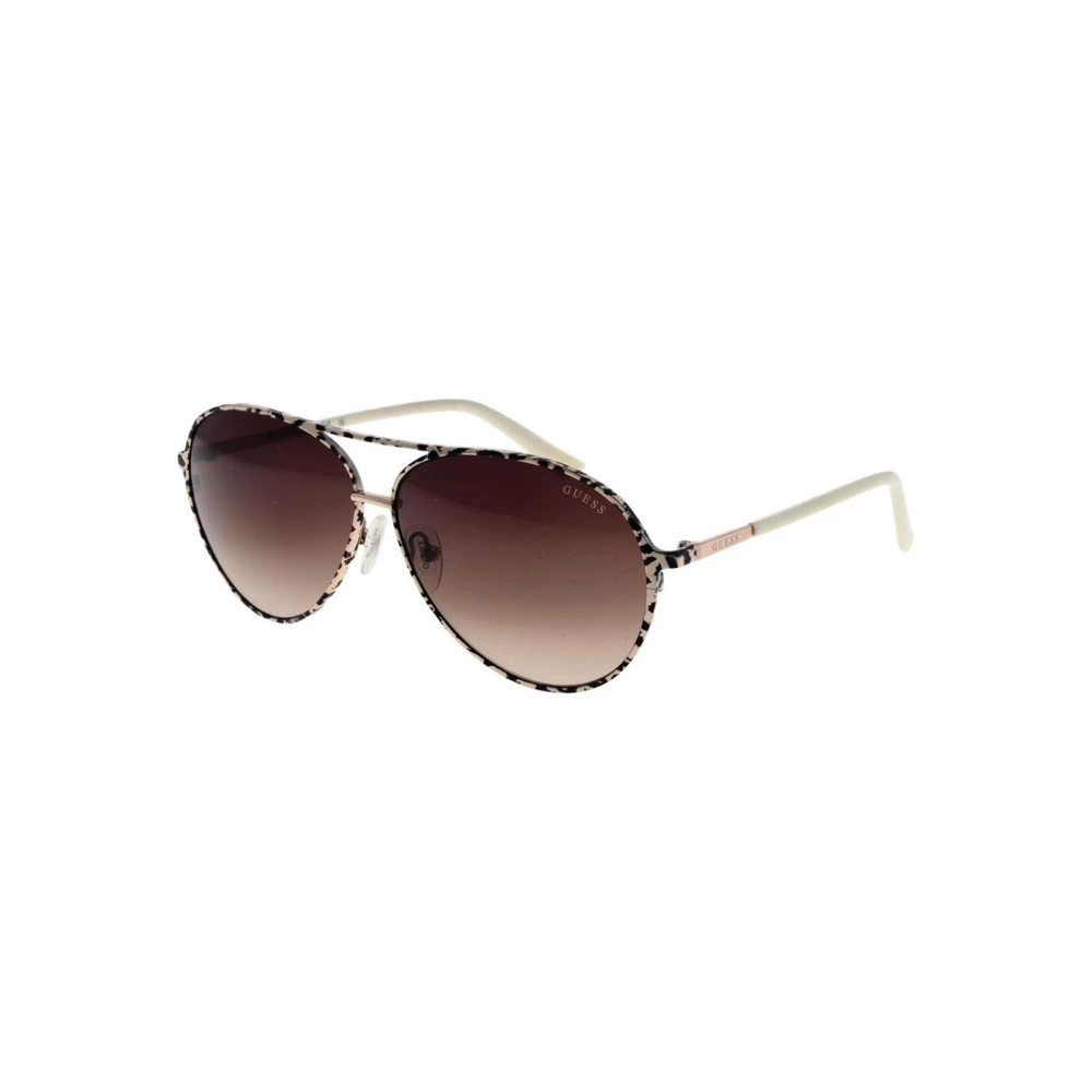 Guess Women's Multicolor Gradient Aviator Sunglasses With Branded Case - Sunglasses - One Size - Accessories