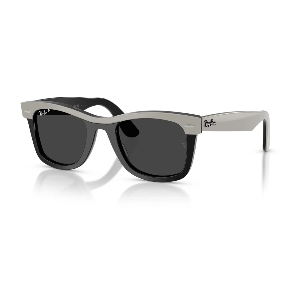 Ray-Ban Unisex Gray Sunglasses, 50 Mm, Wayfarer Street Neat