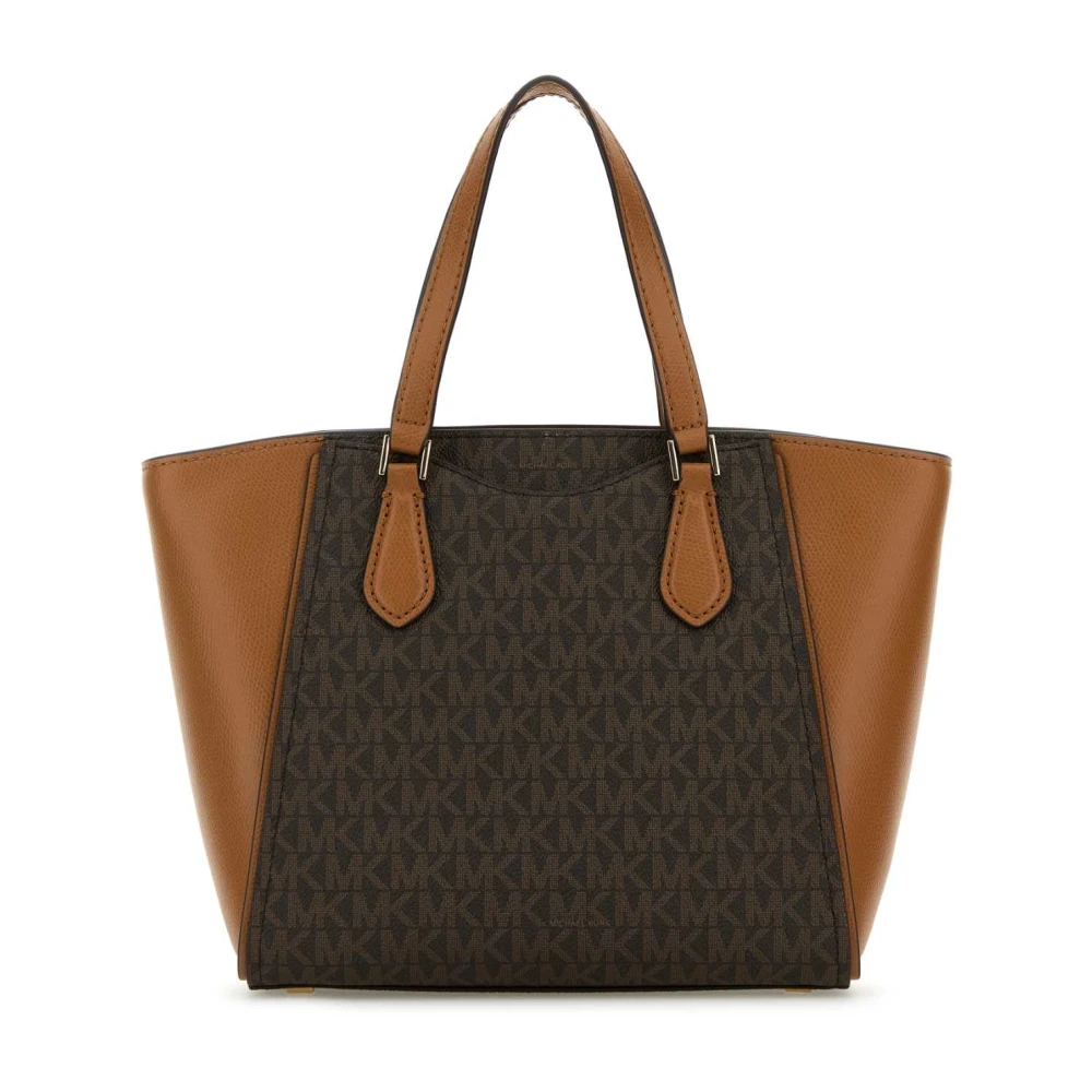 Michael Kors Taryn Bedrukte Canvas Handtas Multicolor Dames