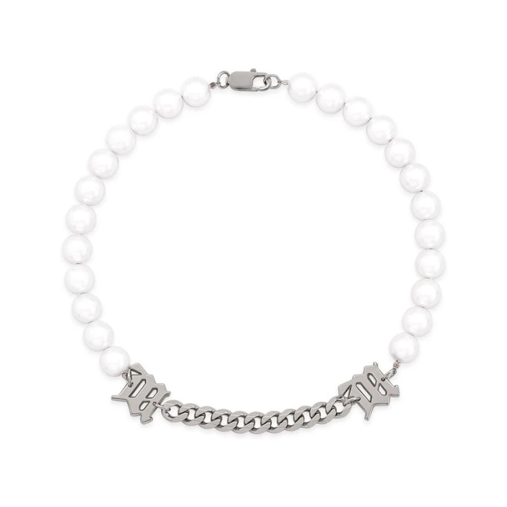 Misbhv Pärla & Länk Choker Halsband White, Dam