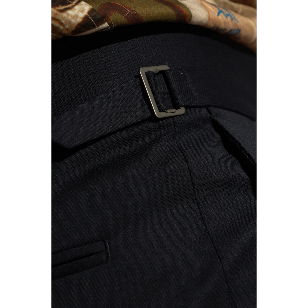Vivienne Westwood Gekreukelde broek Sang Blue Heren