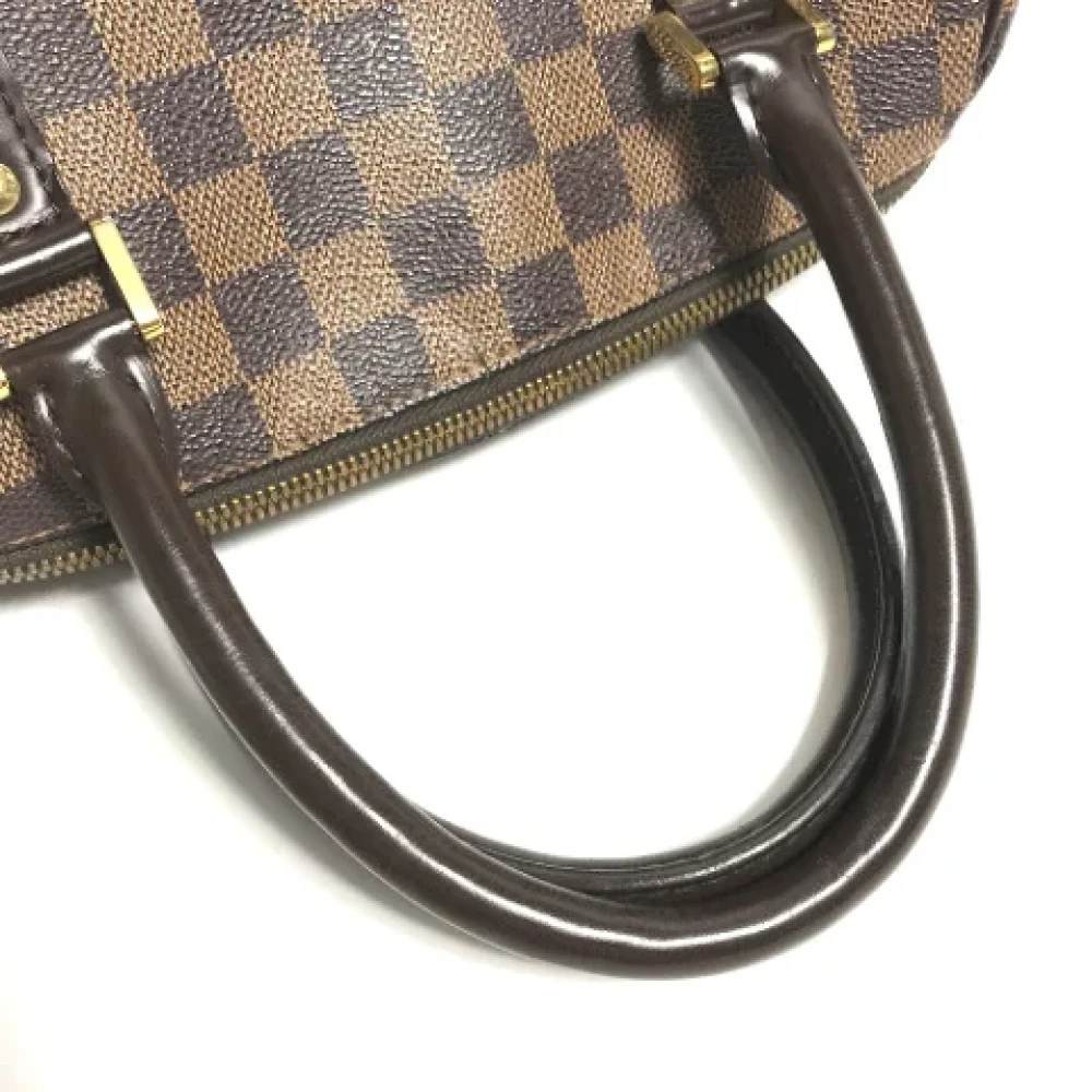 Louis Vuitton Vintage Pre-owned Cotton louis-vuitton-bags Brown Dames