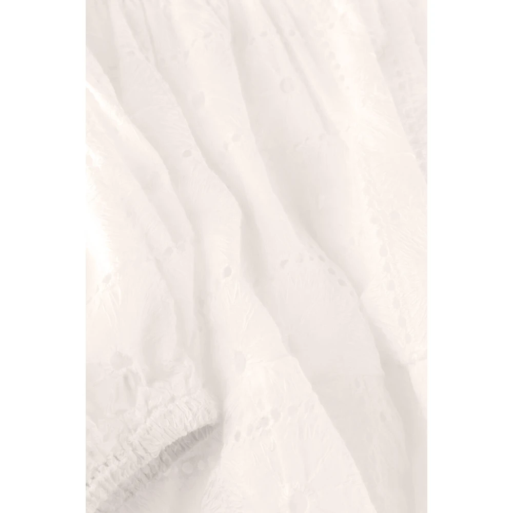 Refined Department Eloise Mini Jurk Elegant Wit White Dames