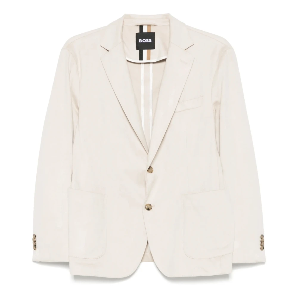 Hugo - Jackets > Blazers - Beige - Hugo - Modalova