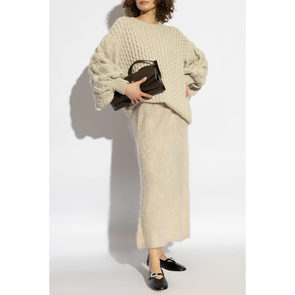 Lisa Yang Kasjmier rok Asta Beige Dames