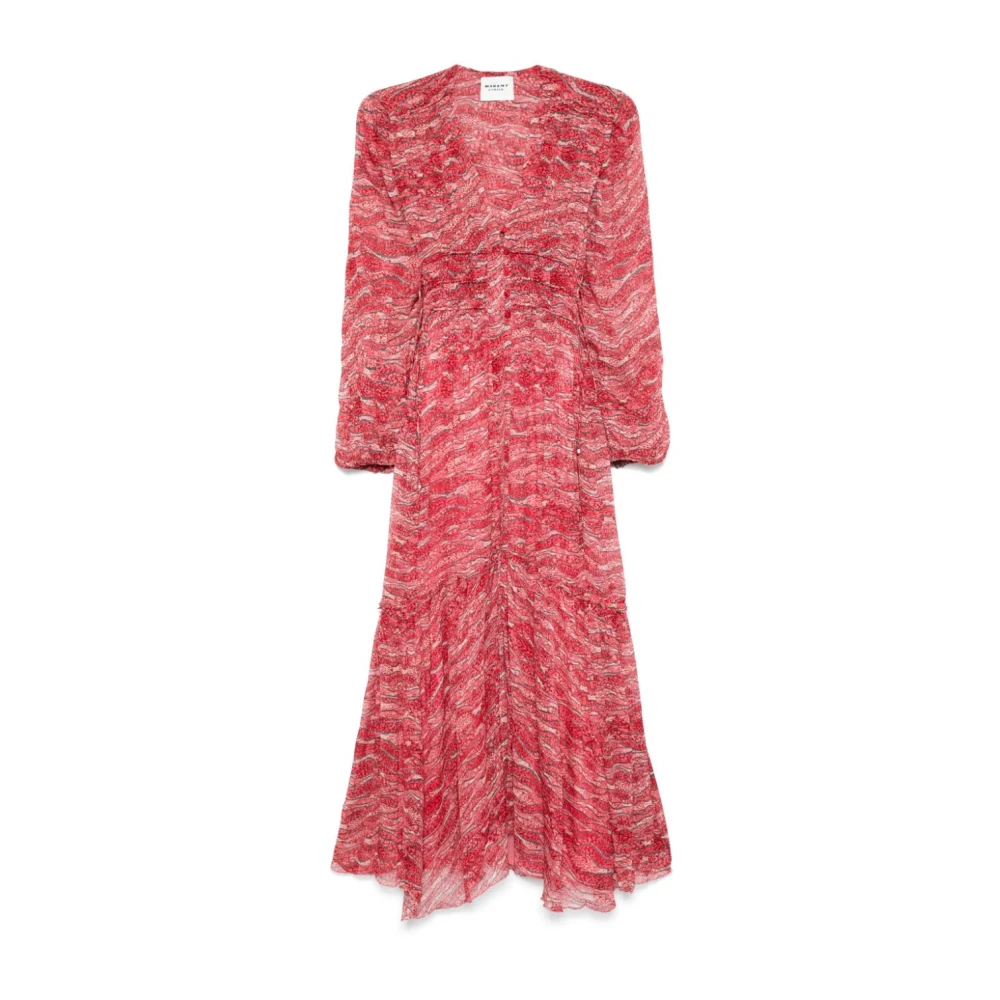 Isabel Marant Étoile Rode Jurk voor Vrouwen Red Dames