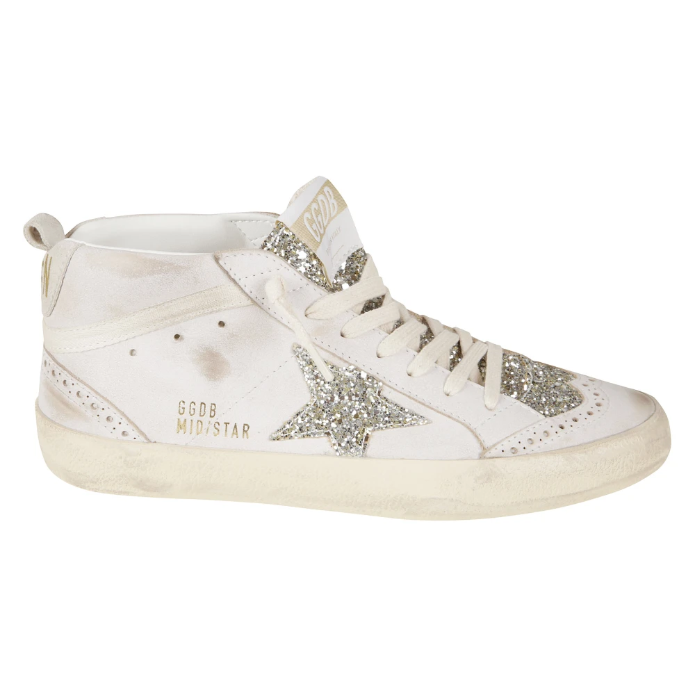 Golden Goose Women's Beige Mid Star Sneaker - Sneakers - 7 Uk - Shoes