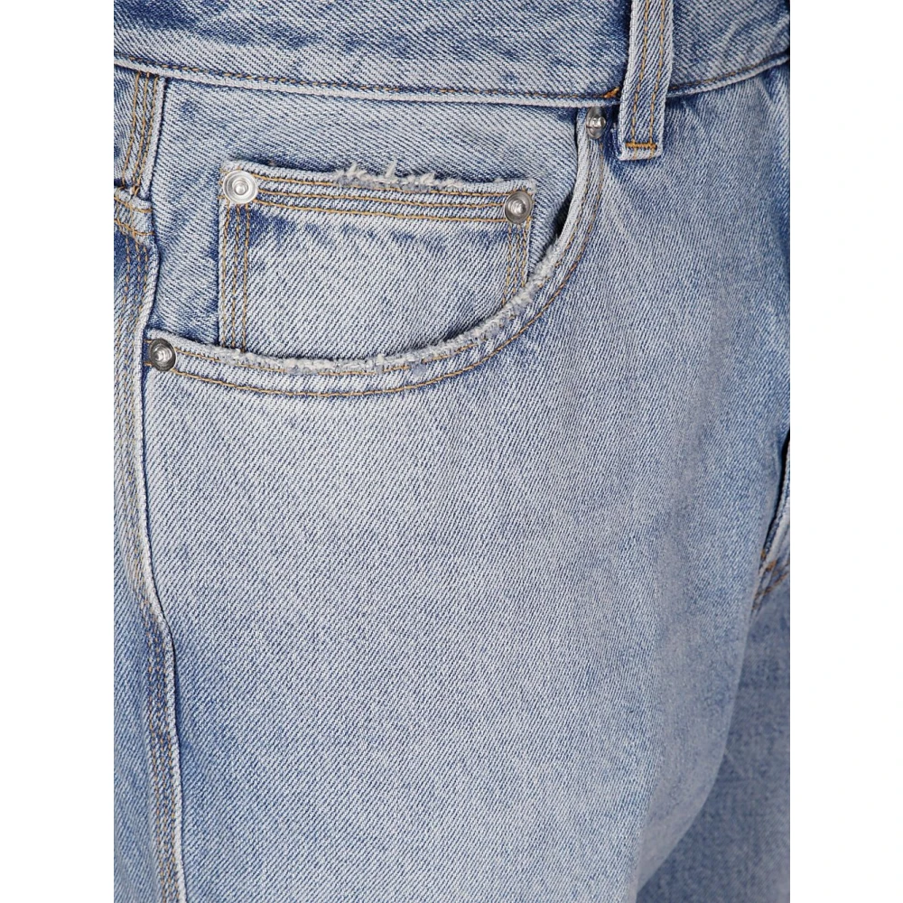 Haikure Lichtblauwe Ripped Denim Jeans Blue Heren