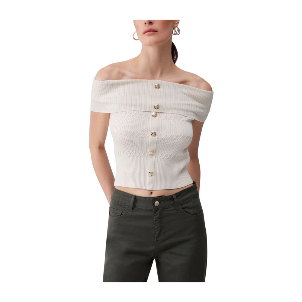 Liu Jo Damen Beige Strickwaren, Lgröße:
