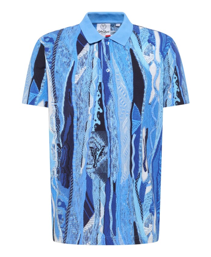 polo-avec-impression-tricotee