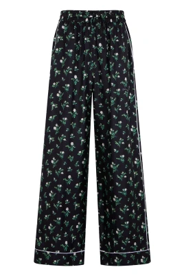 Silk Twill Trousers