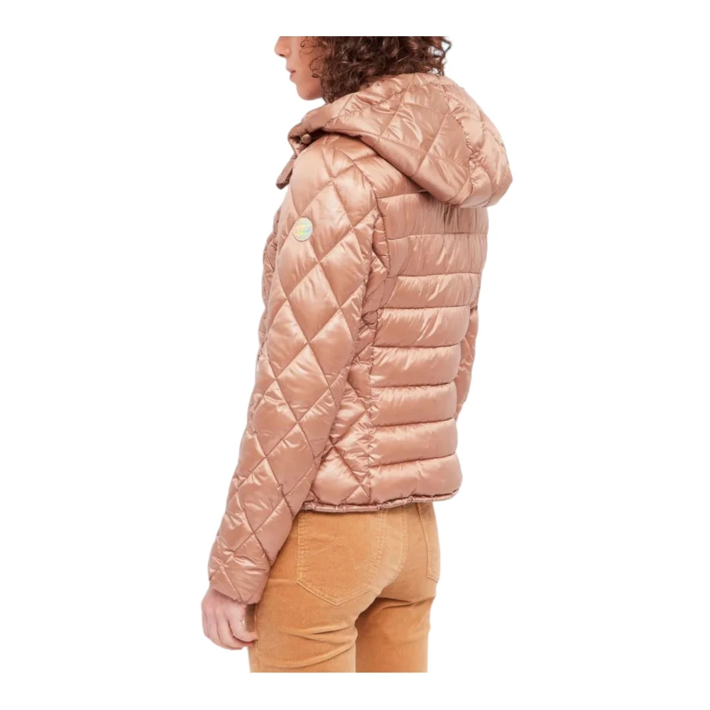 Gaudi Korte Pufferjas Brown Dames
