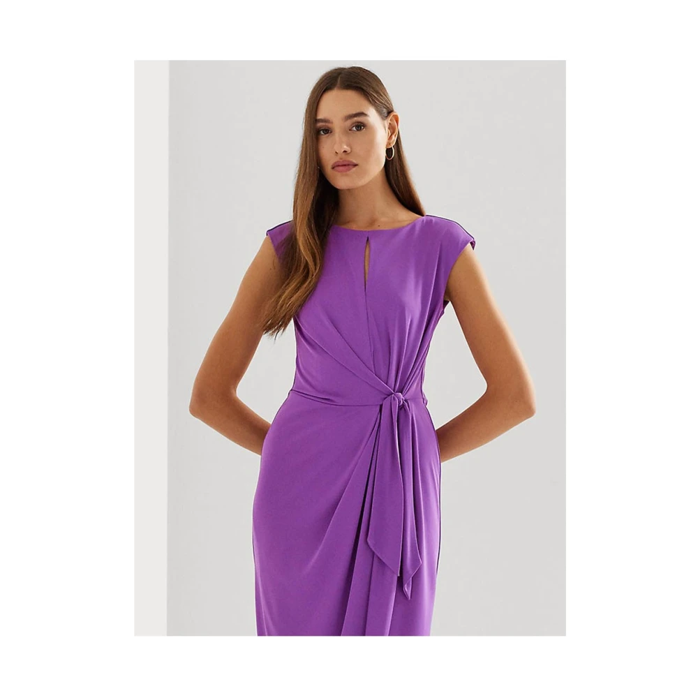 Ralph Lauren Elegante Jurk voor Vrouwen Purple Dames