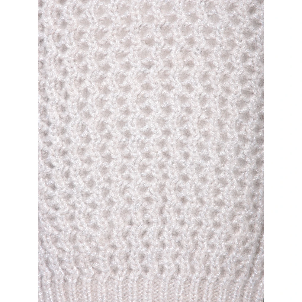 Herno Beige Gebreide Mouwloze Top Beige Dames