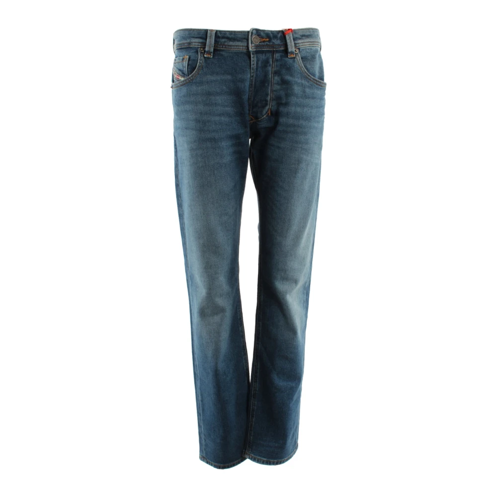 Diesel Men's Blue Straight Fit Jeans, W31 L32, 1985 Larkee Straight Jeans