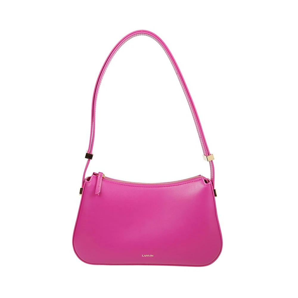 Lanvin Elegante Schoudertas Concerto Stijl Pink Dames