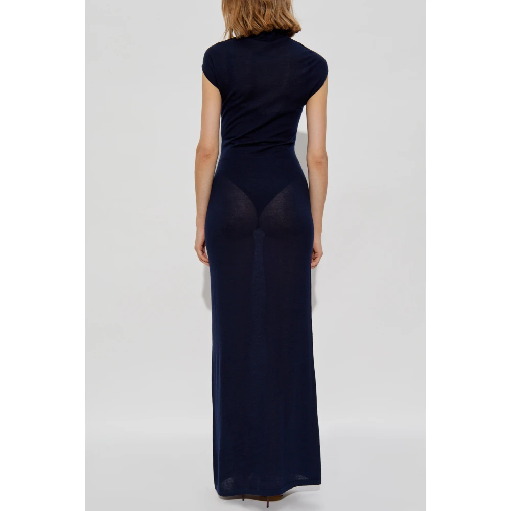 Alaïa Kasjmier jurk Blue Dames