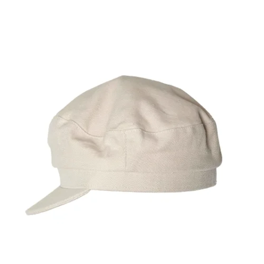 Isabel Marant Pre-owned Cotton hats Beige Dames