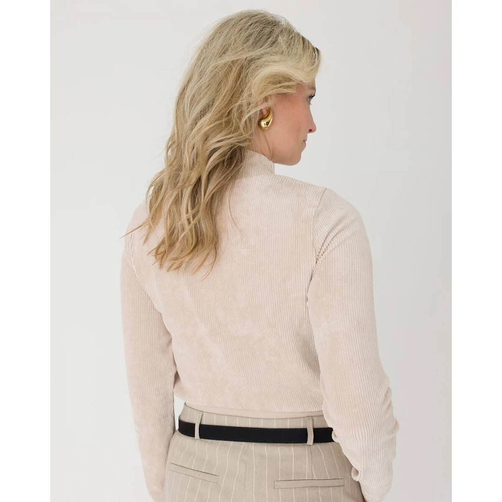 Anna Van Toor Sweatshirt 43A04-02346A-1 Beige Dames