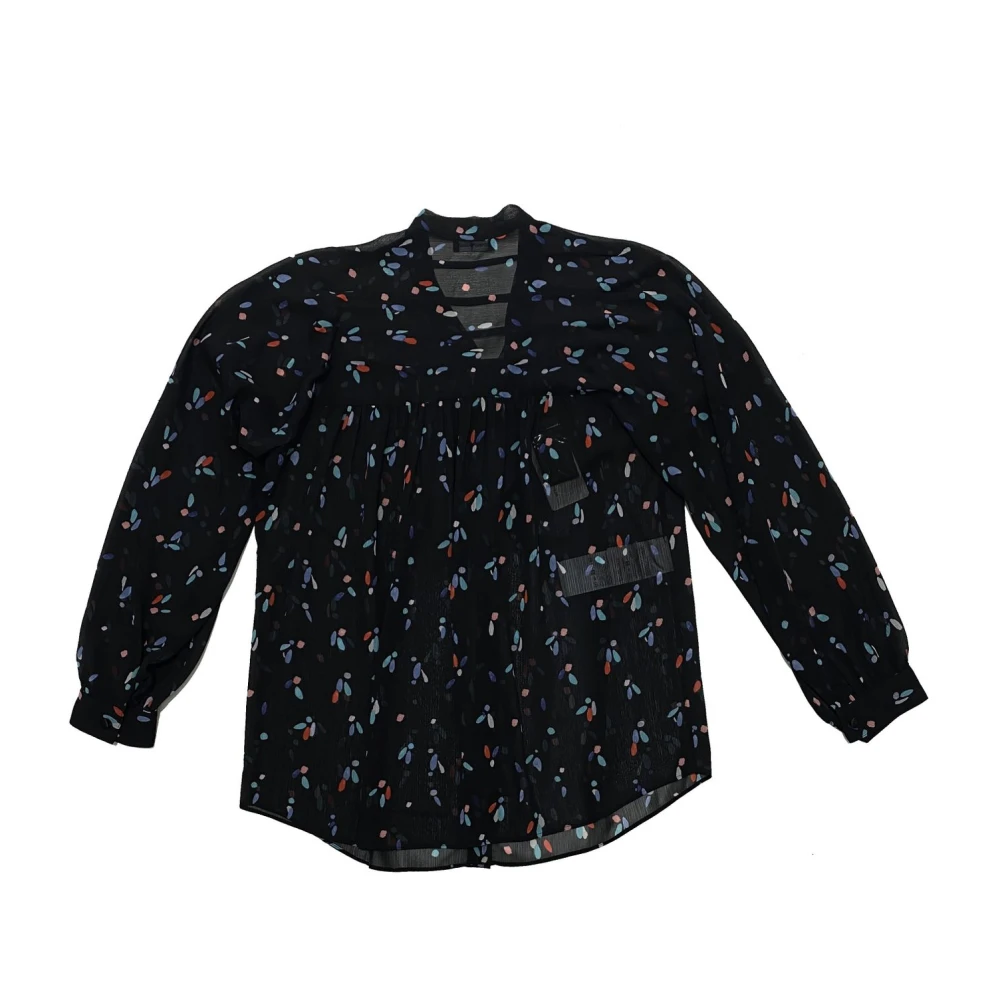 Emporio Armani Lange mouwen overhemd Black Dames