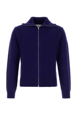 Zip-Up Ullstickad Kofta