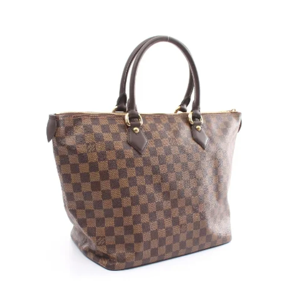 Louis Vuitton Vintage Pre-owned Canvas handbags Brown Dames