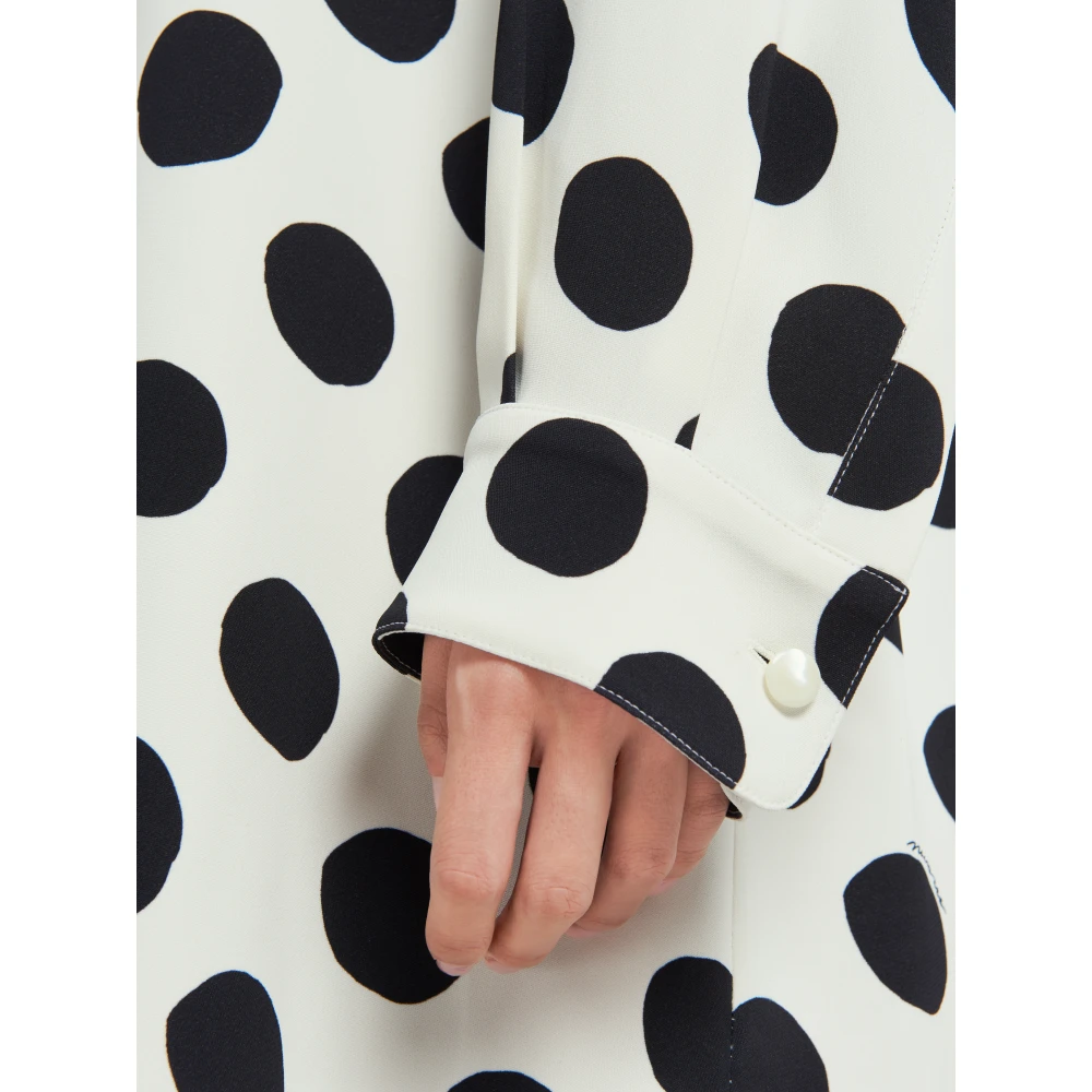 Marni Polkadot overhemdjurk Multicolor Dames