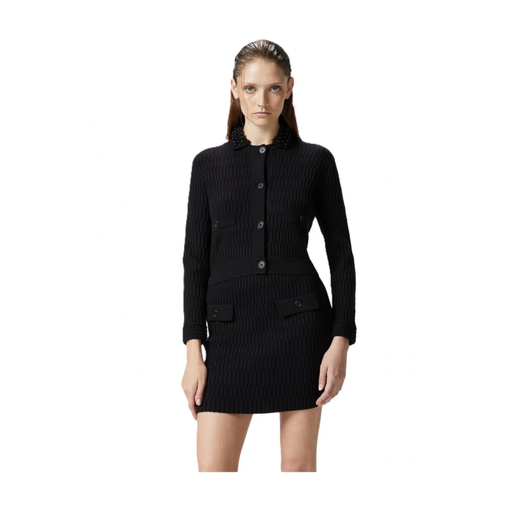 pinko Katoenen Casual Shirt Black Dames