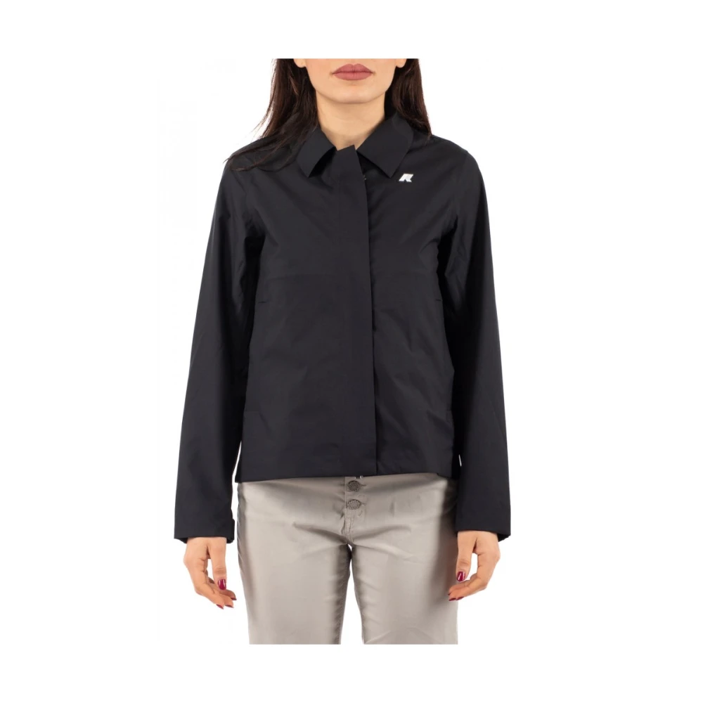 K-Way Donna Nero - Bleizou Bonded Jacket - Jackets - Xl - Immagine 4