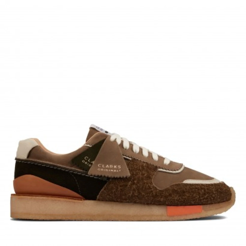 Clarks sneakers Heren Schoenen Bruin