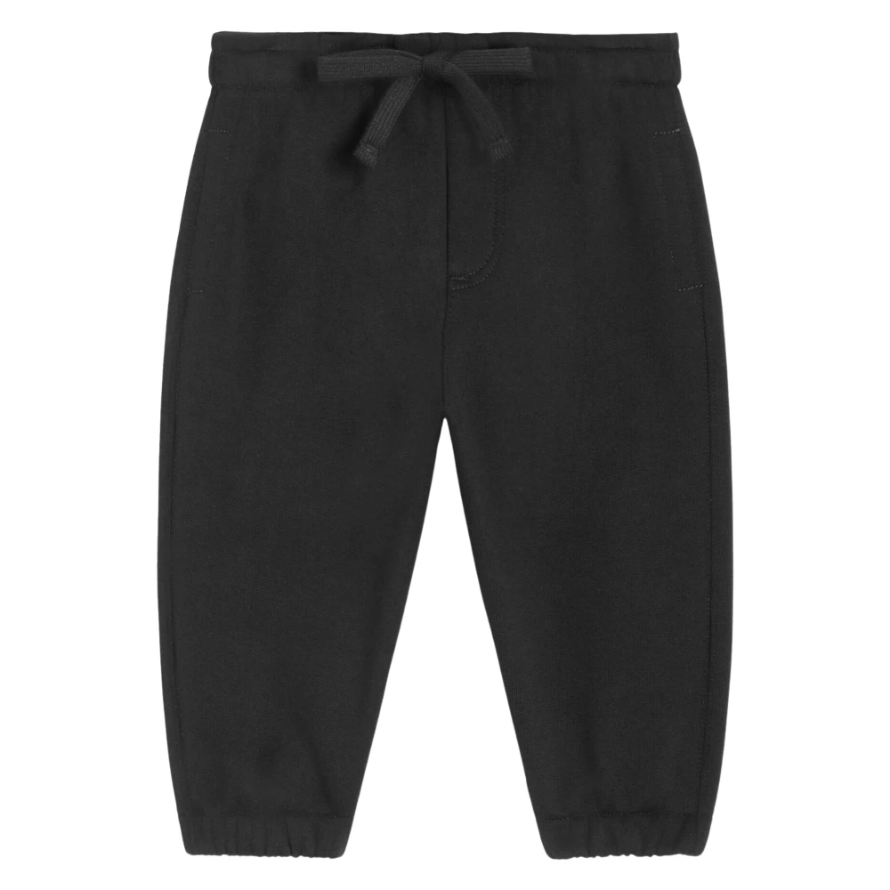Dolce & Gabbana , Sweatpants, Male, Black, 12 M, Shield Logo Joggers