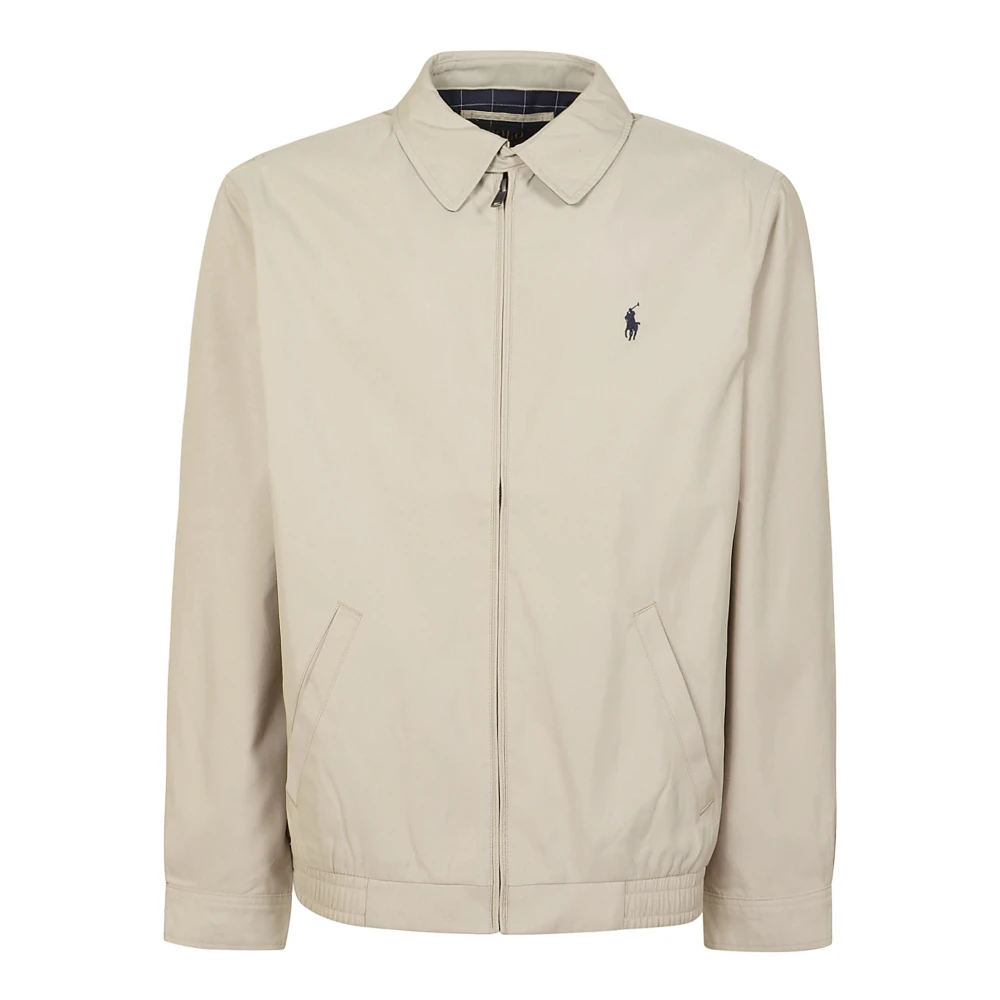 Ralph Lauren Khaki Canvas Jas Beige Heren