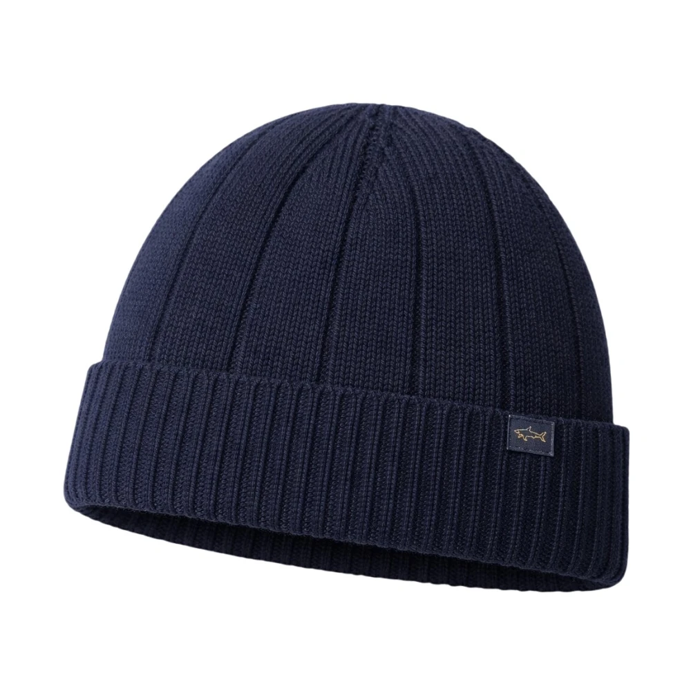 Paul & Shark , Accessories, Male, Blue, One Size, Wool And Cashmere Beanie